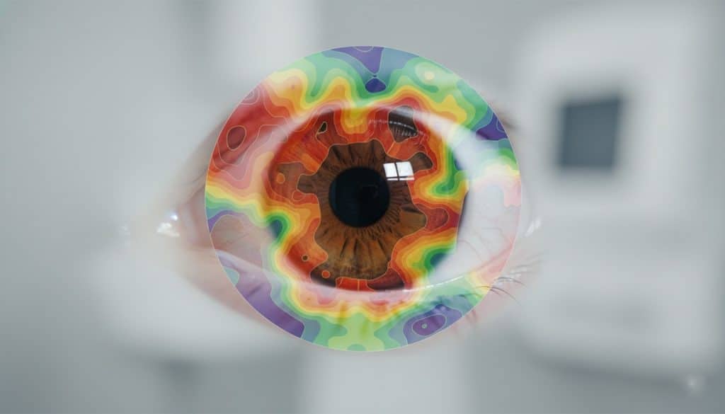 טופוגרפיה של העין